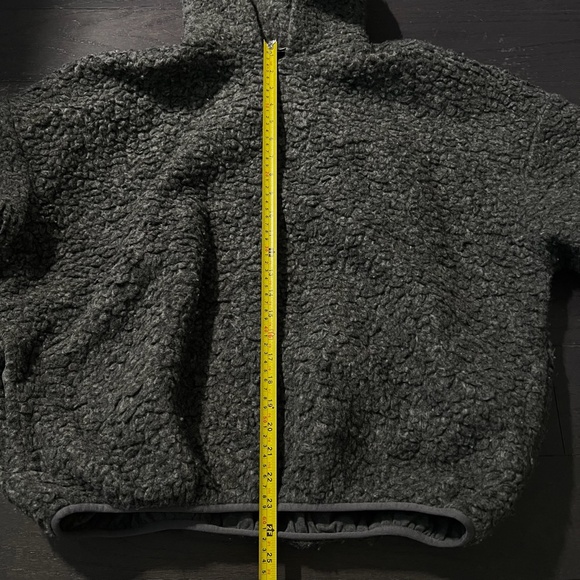 Fear Of God Polar Fleece Hoodie in Paris Sky FG24FW50 gray Fleece Schwarz MEDIUM - Picture 6 of 15